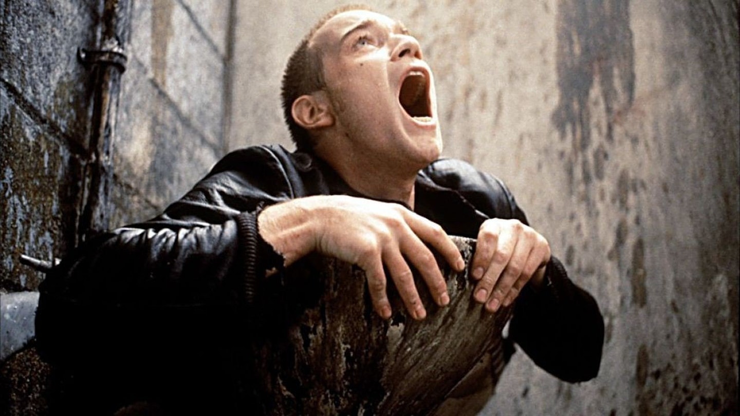 Renton in withdrawal, Trainspotting (1996)